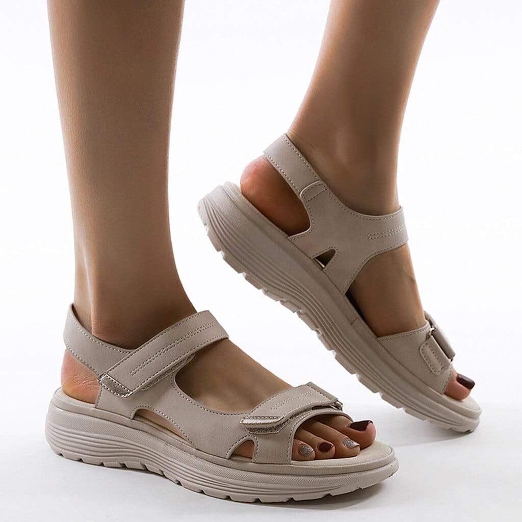 Women's Orthopedic Summer Sandals - Comfortable Soft Sole Footwear for All-Day Support 0