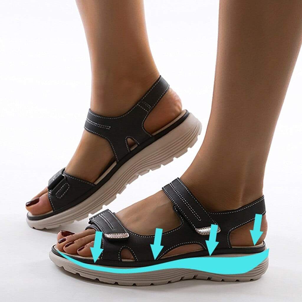 Women's Orthopedic Summer Sandals - Comfortable Soft Sole Footwear for All-Day Support 2