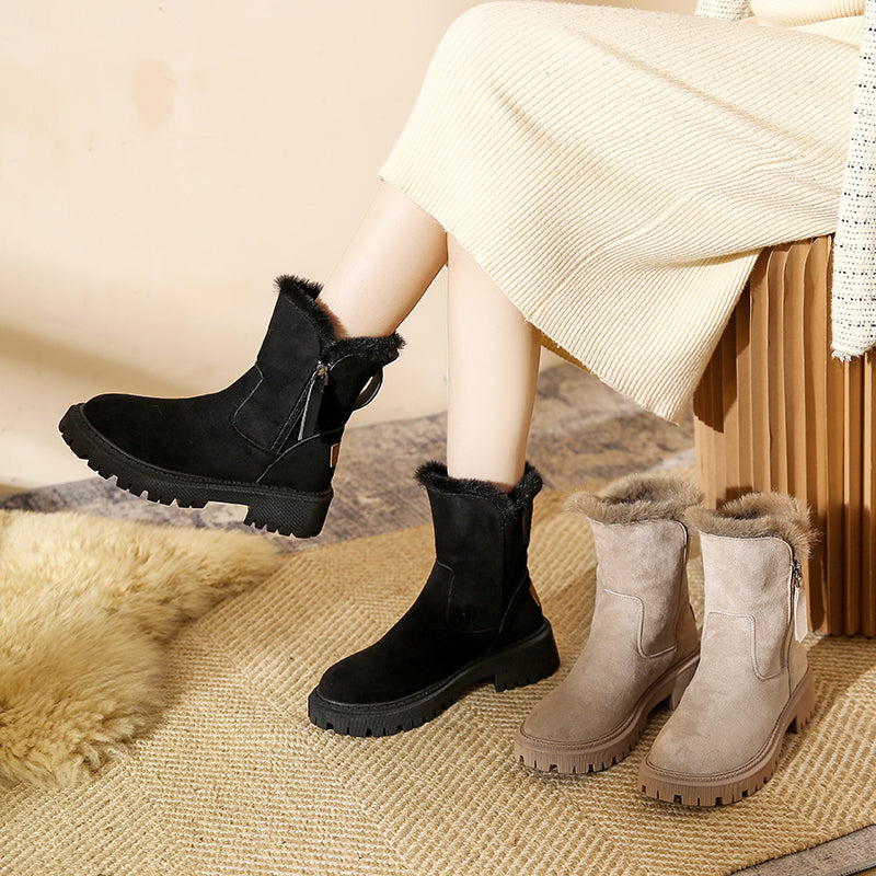 Women's Padded Snow Boots - Cozy and Stylish Winter Footwear for Cold Weather 4
