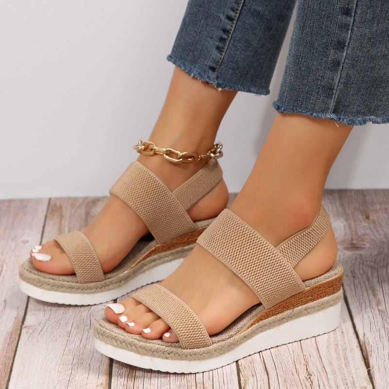 Women's Sporty Platform Sandals - Lightweight Orthopedic Comfort for Everyday Style 1