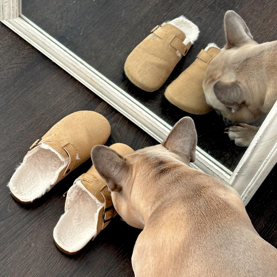 Women's Suede Clogs - Comfortable Slip-On Footwear for All Seasons 4