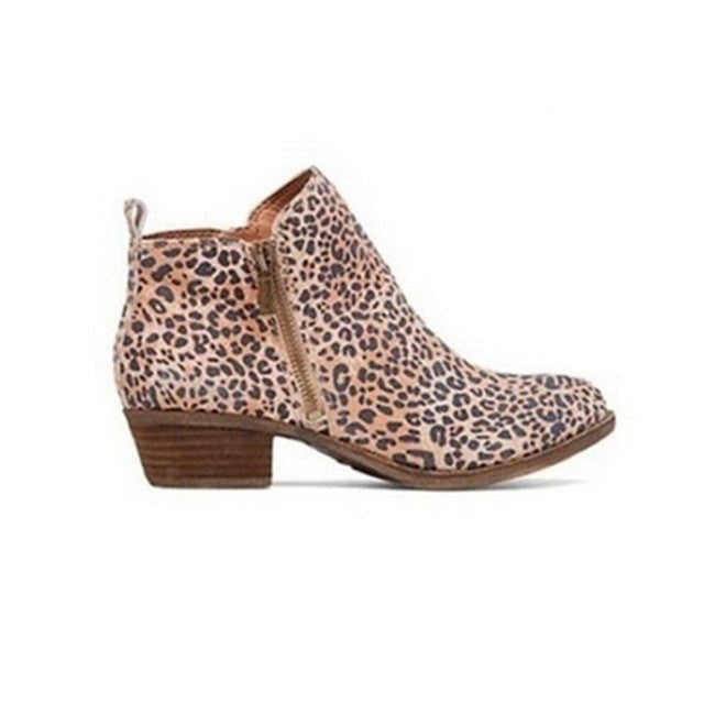 Women's Vintage-Inspired Ankle Boots - Stylish and Comfortable Footwear for Everyday Wear 3