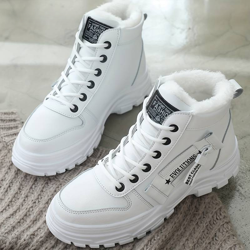 Women's Waterproof Snow Boots - Fleece Lined Winter Boots for Cold Weather Comfort 2
