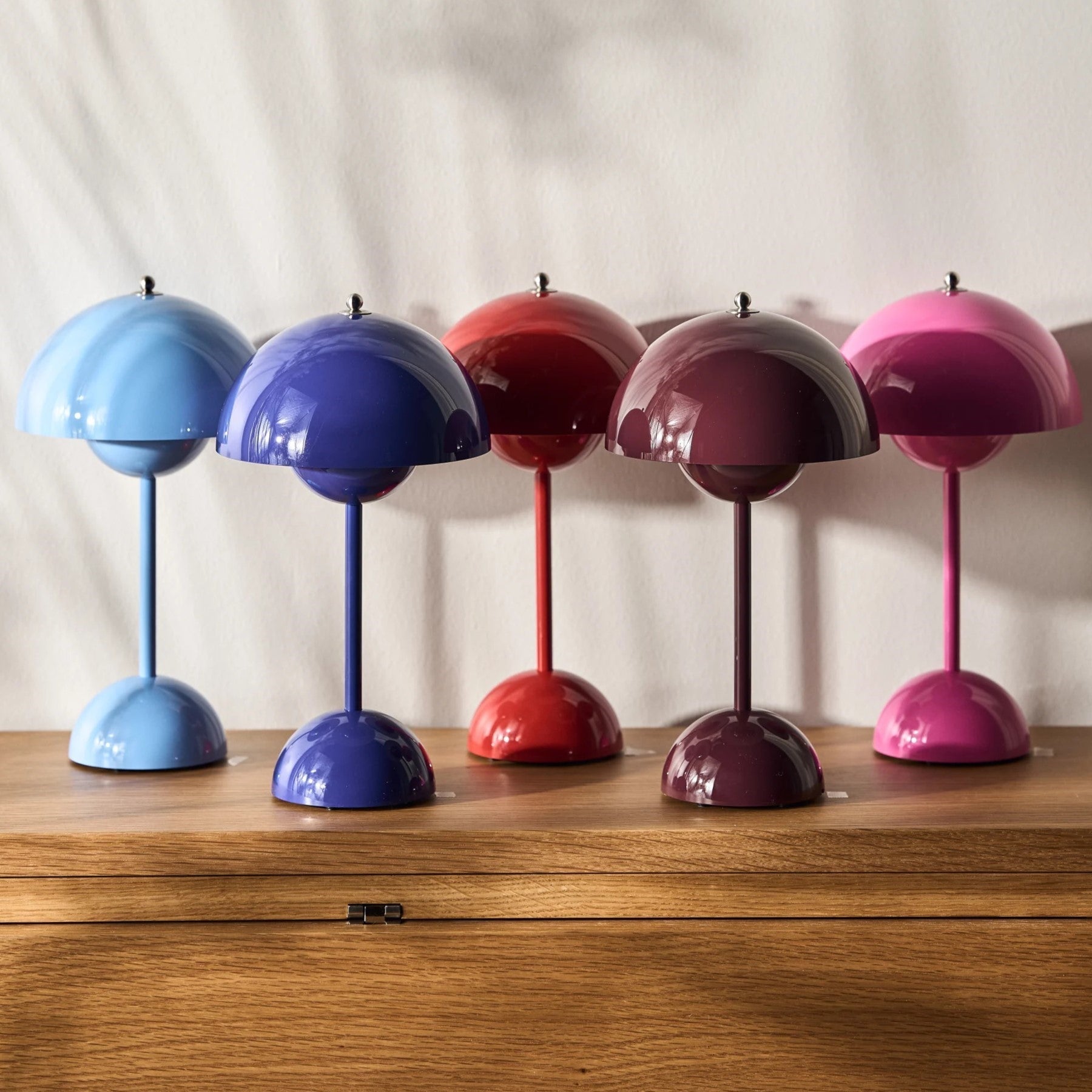 WoodlandGlow | Sleek Modern LED Table Lamp with Touch Control 5