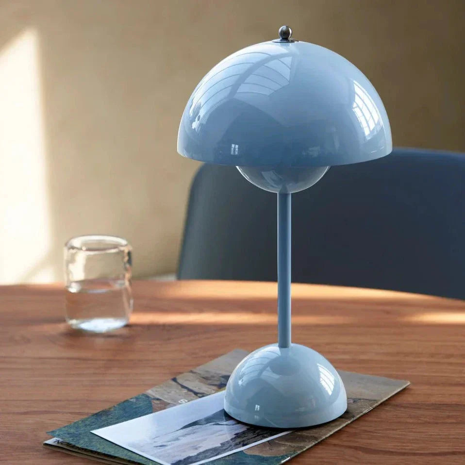 WoodlandGlow | Sleek Modern LED Table Lamp with Touch Control 6