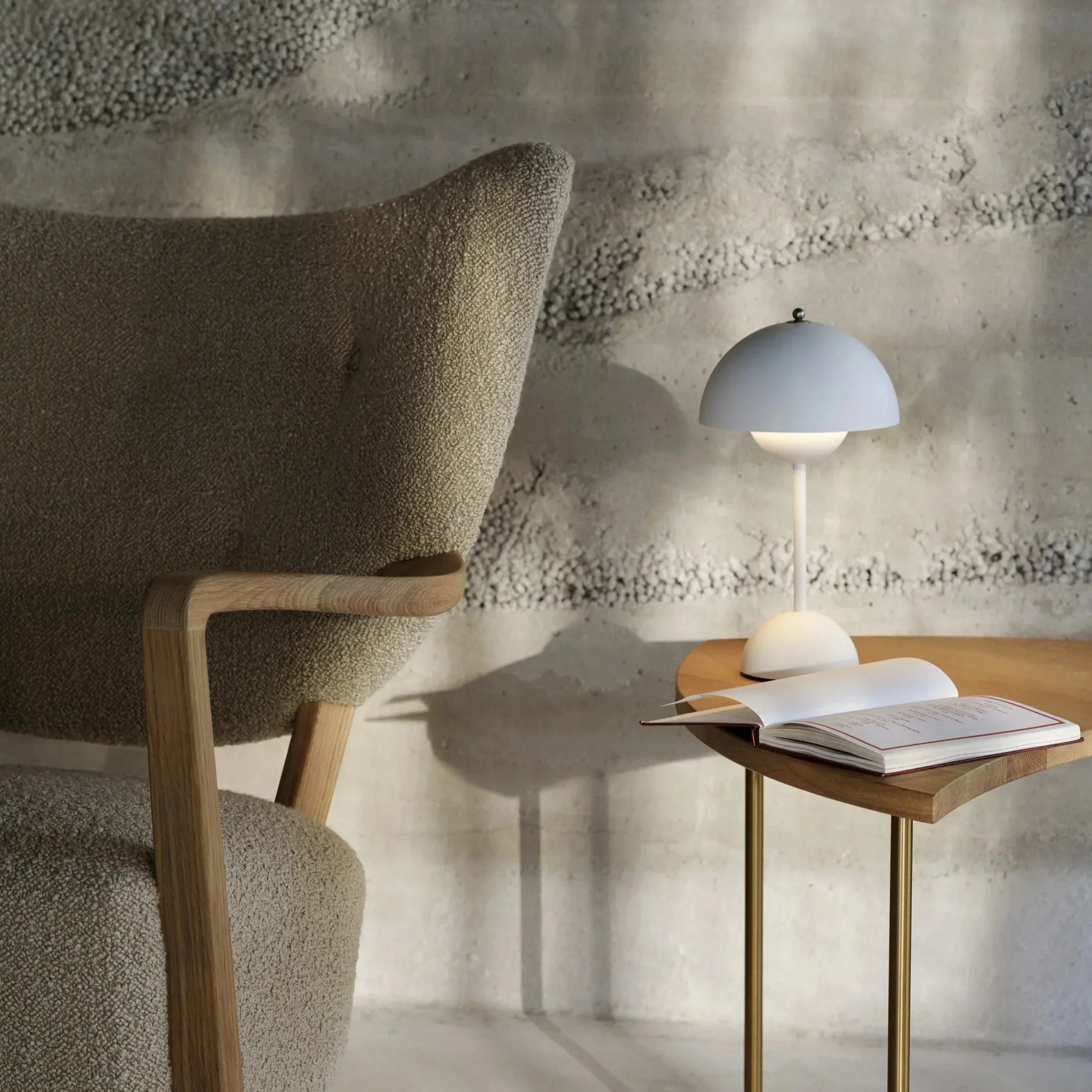 WoodlandGlow | Sleek Modern LED Table Lamp with Touch Control 7