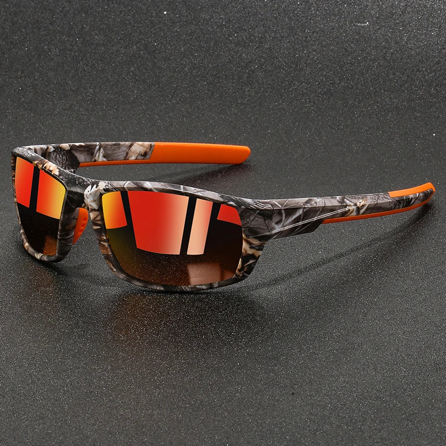 Wraith Camo Polarized Sunglasses - Lightweight Outdoor Shades with UV Protection for Fishing and Hiking 0