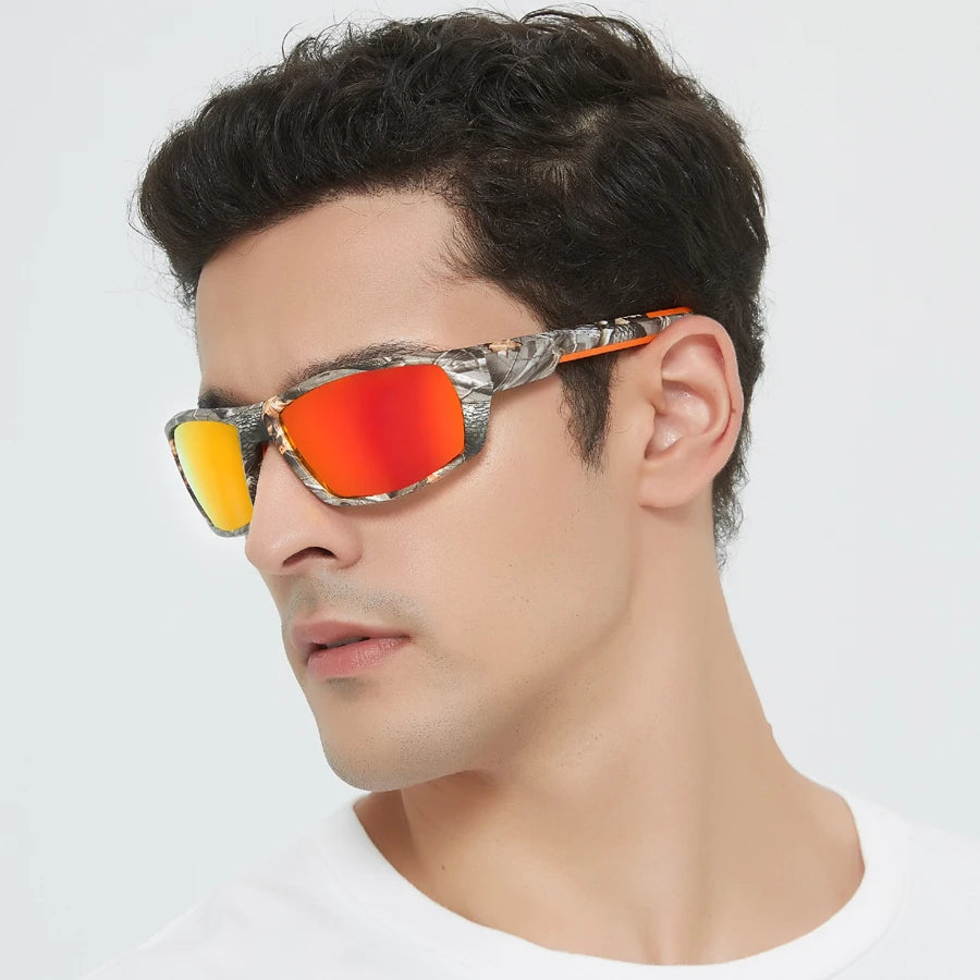 Wraith Camo Polarized Sunglasses - Lightweight Outdoor Shades with UV Protection for Fishing and Hiking 3