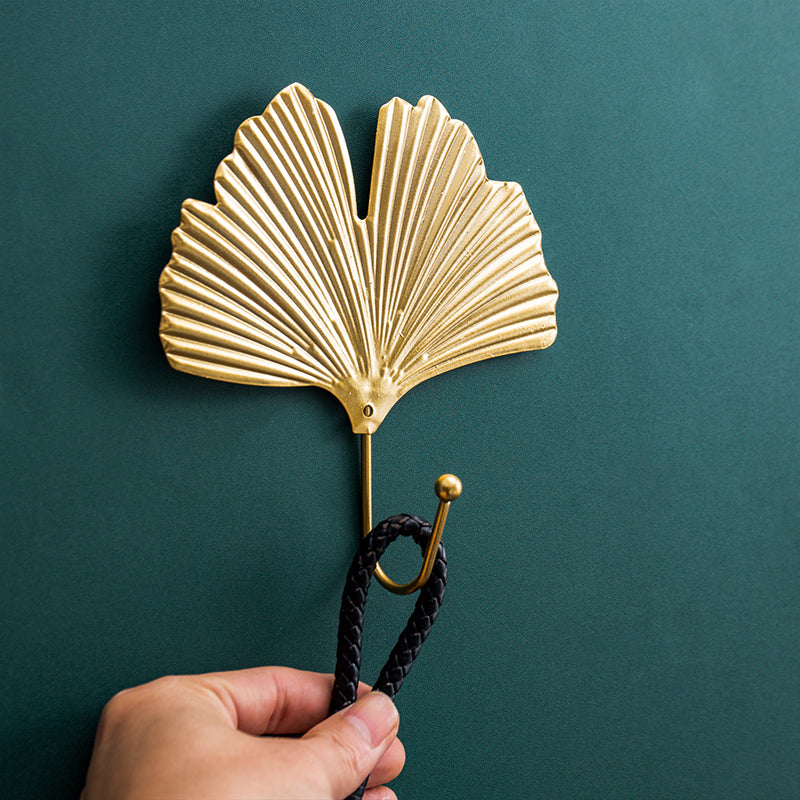 LeafLine - Luxe Gold Leaf Wall Hook Set