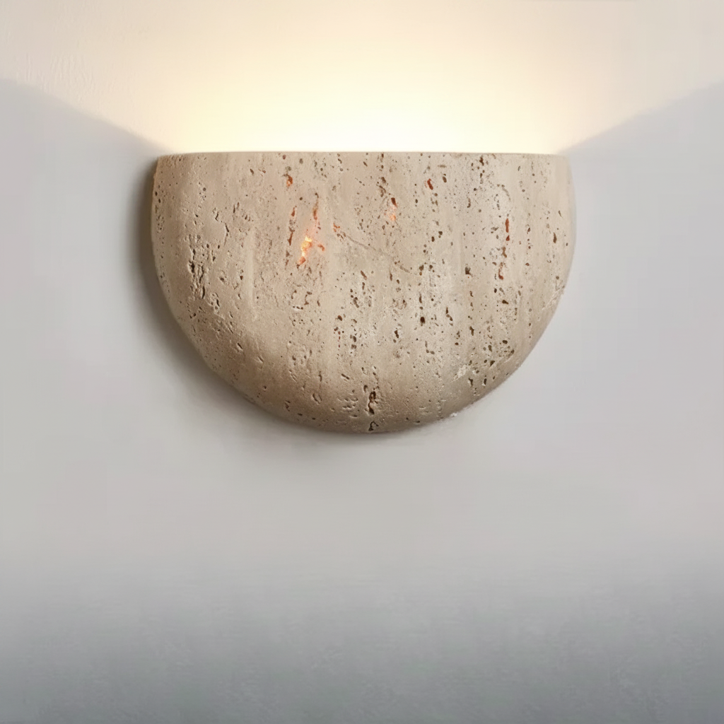 ZenGlow | Minimalist Wall Lamp with Natural Design for Soothing Ambiance 0