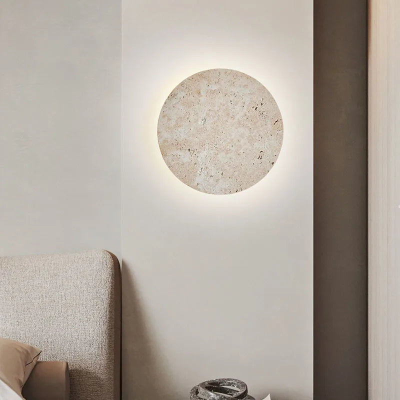ZenGlow | Minimalist Wall Lamp with Natural Design for Soothing Ambiance 12