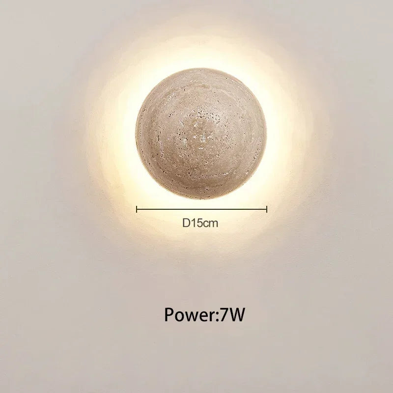 ZenGlow | Minimalist Wall Lamp with Natural Design for Soothing Ambiance 5