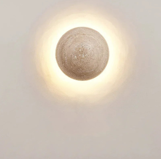ZenGlow | Minimalist Wall Lamp with Natural Design for Soothing Ambiance 9