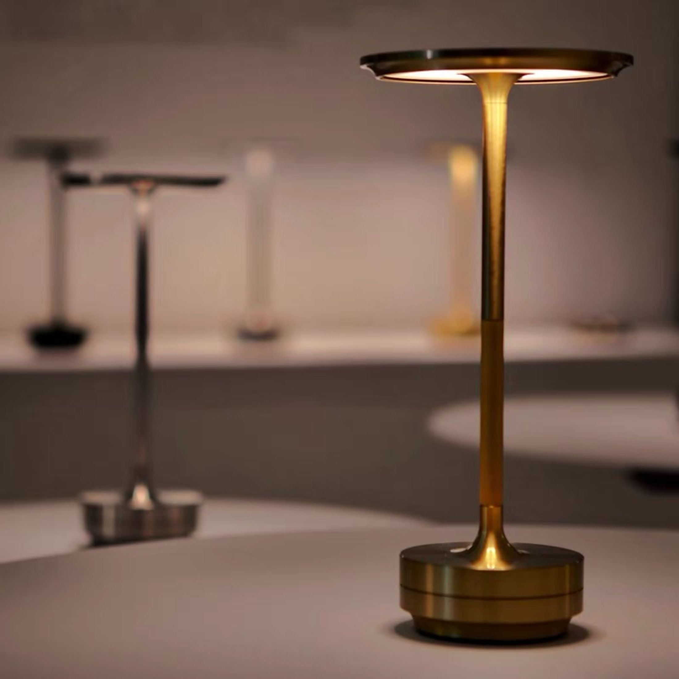 ZenithGlow | Modern Elegant Battery Operated Touch Table Lamp 0
