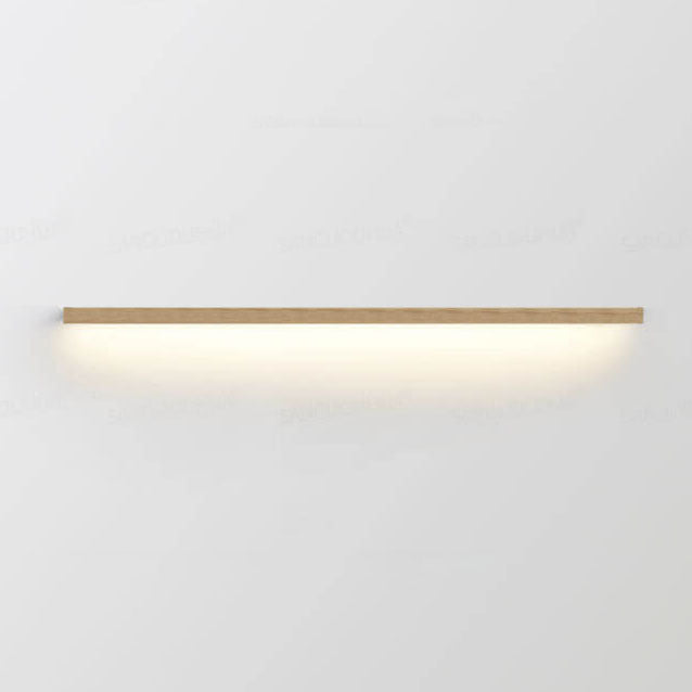 ZenithWood | Chic Minimalist Solid Wood LED Wall Sconce Light 0