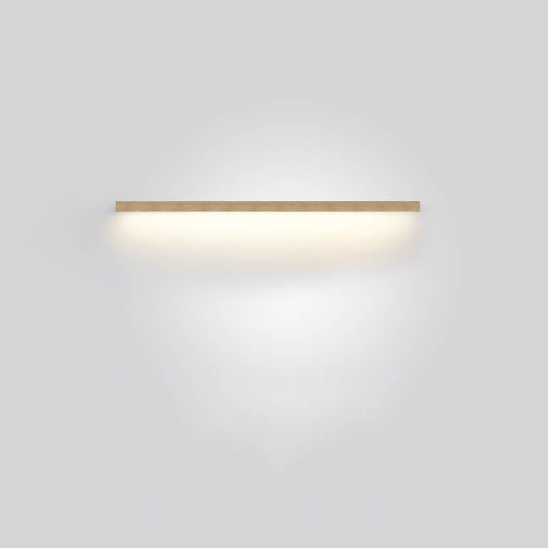 ZenithWood | Chic Minimalist Solid Wood LED Wall Sconce Light 2
