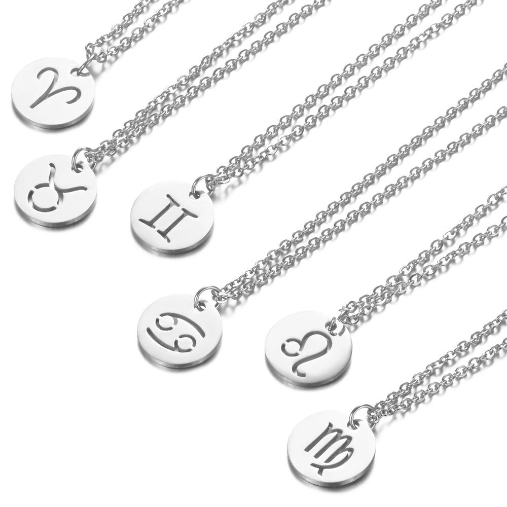 Zodiac - Coin Necklace