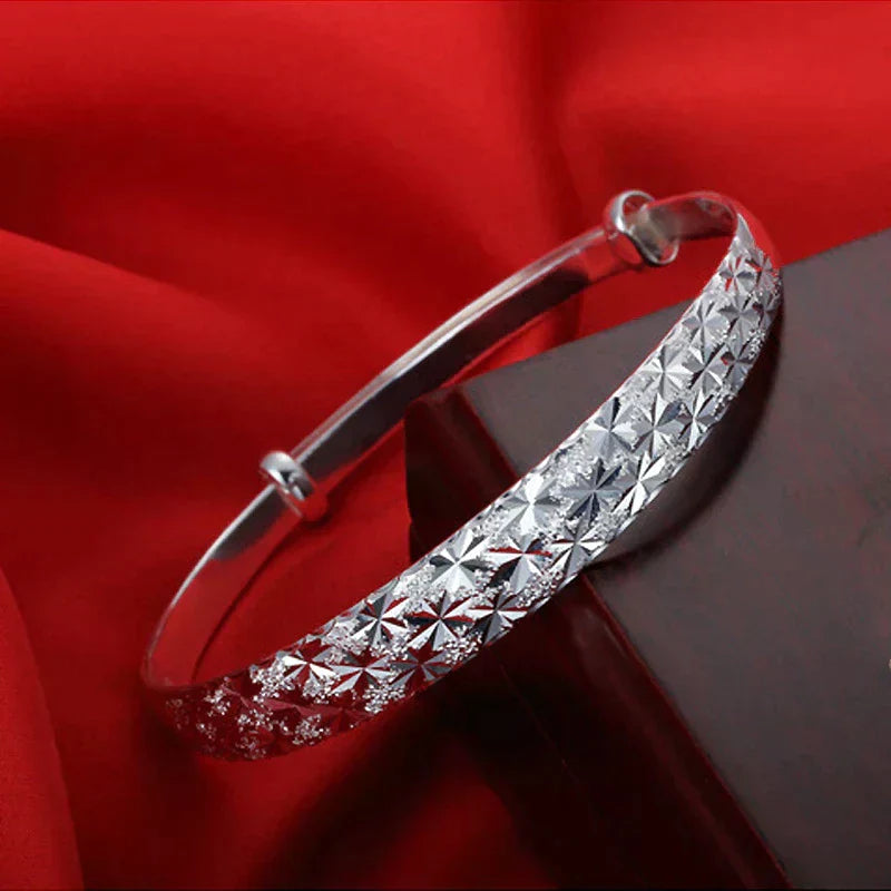 Silver Star - Adjustable Bracelet for Women