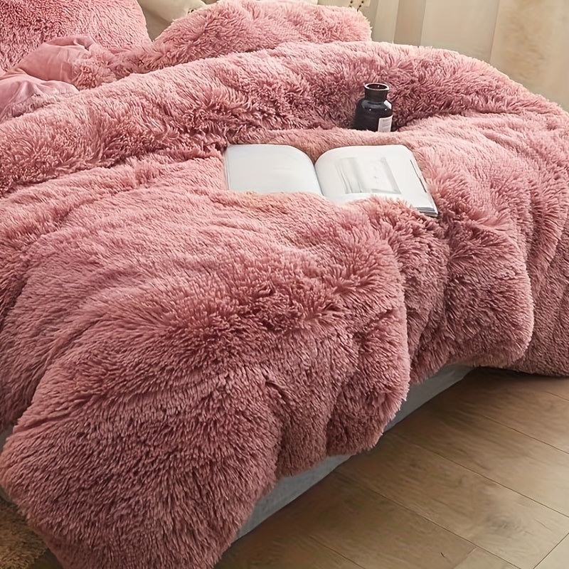 Ultra-Soft Plush Duvet Cover Set - Zipped