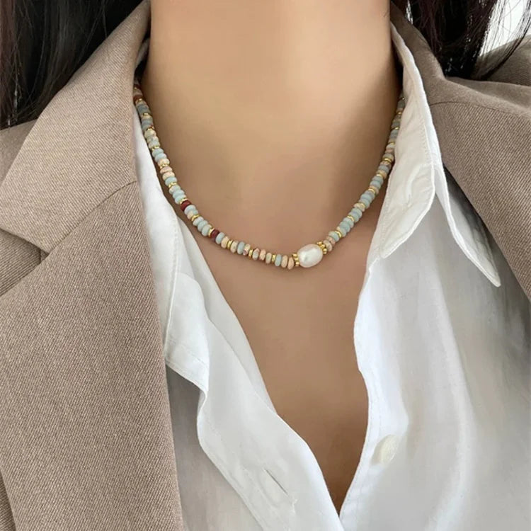Elena - Natural Stone Jewellery Set for Women