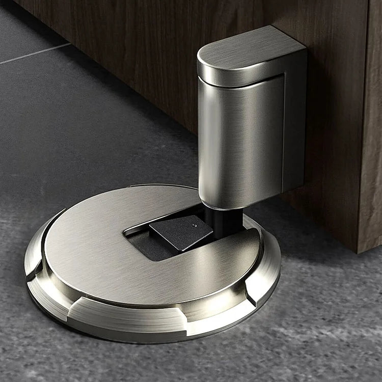 Mechanical Door Stopper - Stylish Metal Stop