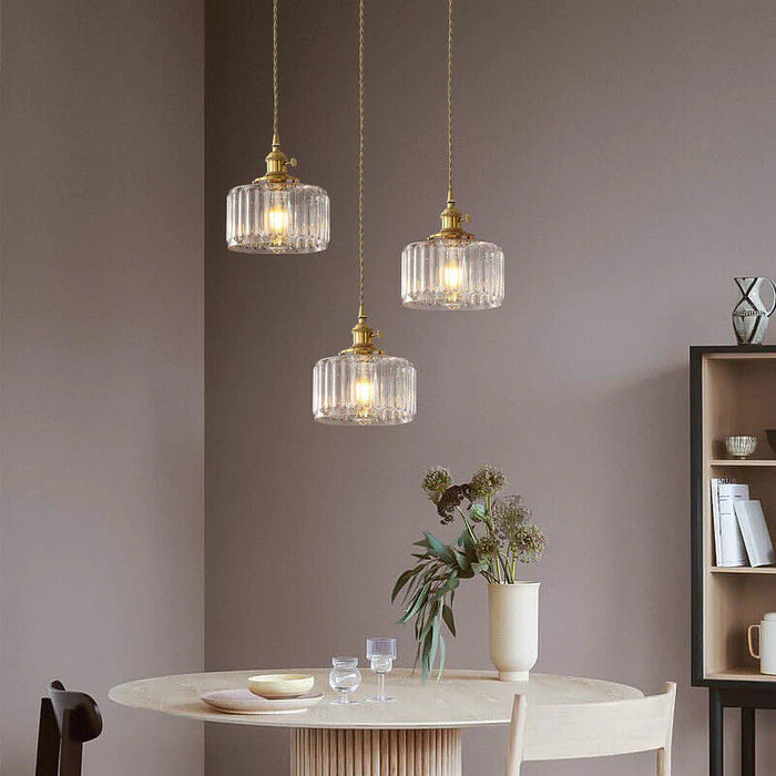 CrystalGlare Crystal Pendant Light - Vintage Glass