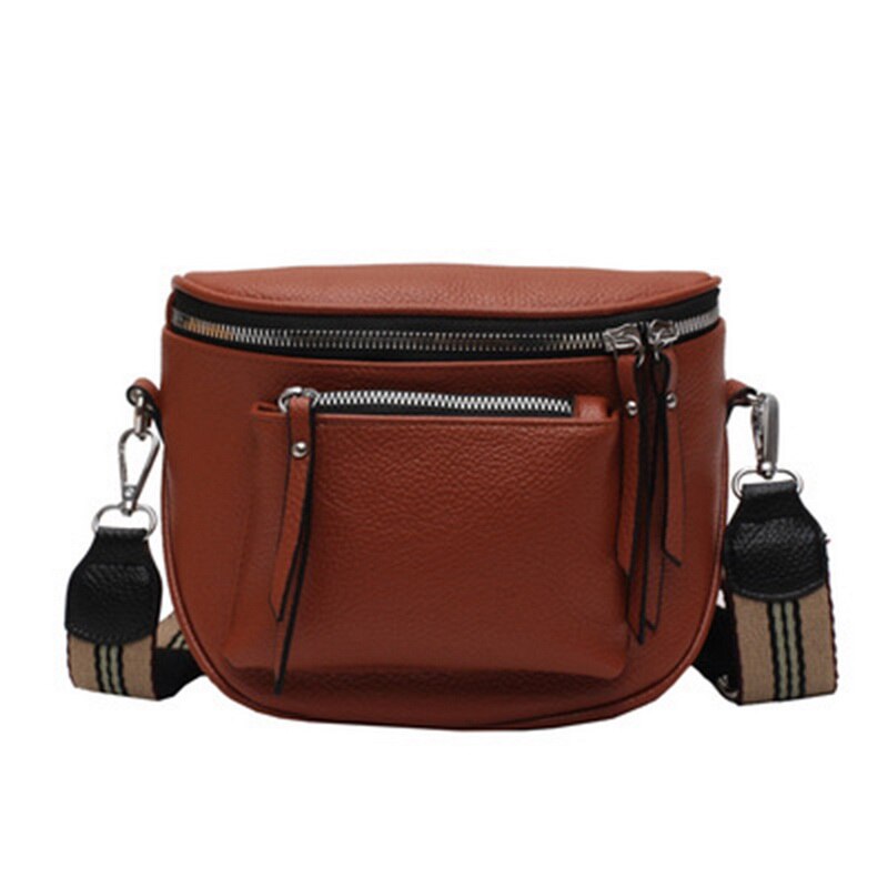 ChicCrossbody Bag - Versatile Faux Leather Crossbody and Shoulder Bag