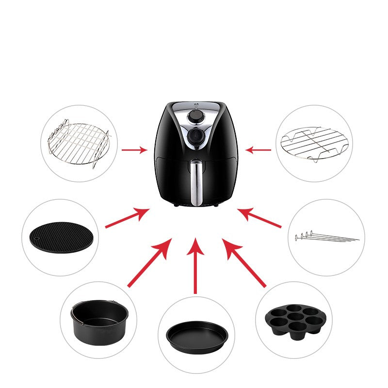 CookMaster Set - 7-Piece Air Fryer Accessory Kit