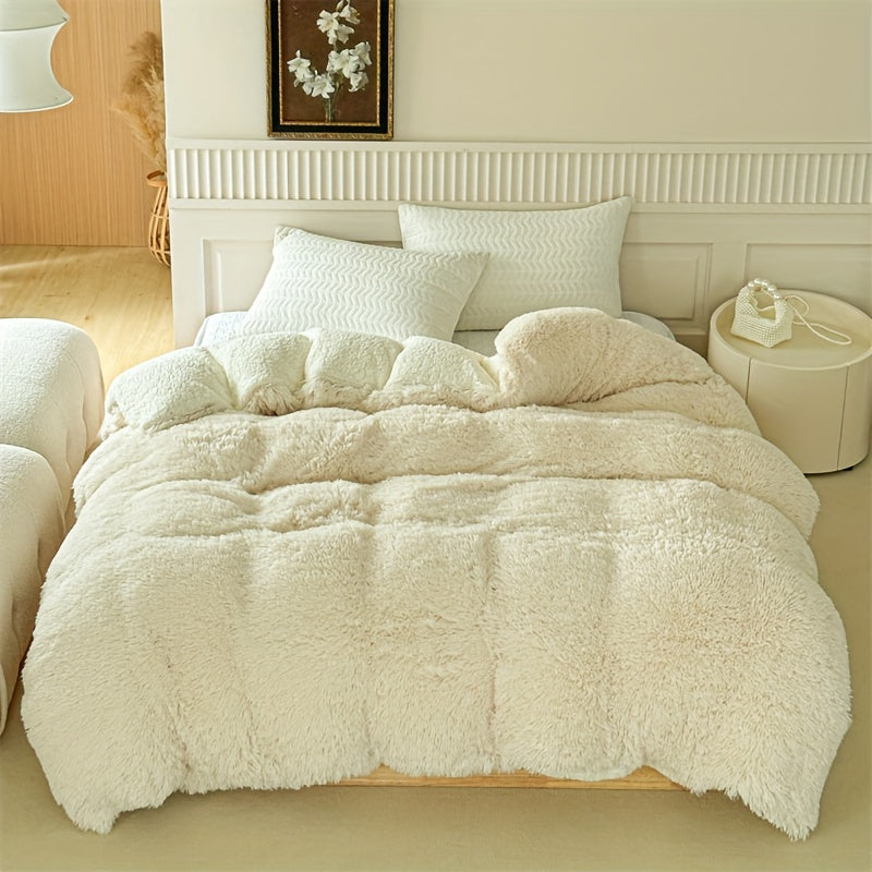 Thick Lambswool Blanket - Warm & Elegant