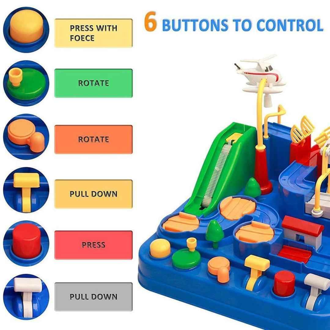 RescueTrack - Educational Toddler Activity Set