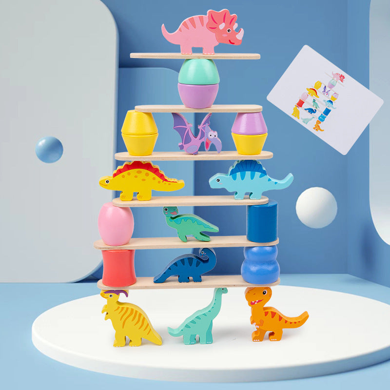 DinoStack Game - Creative Dinosaur Stacking Game for Kids