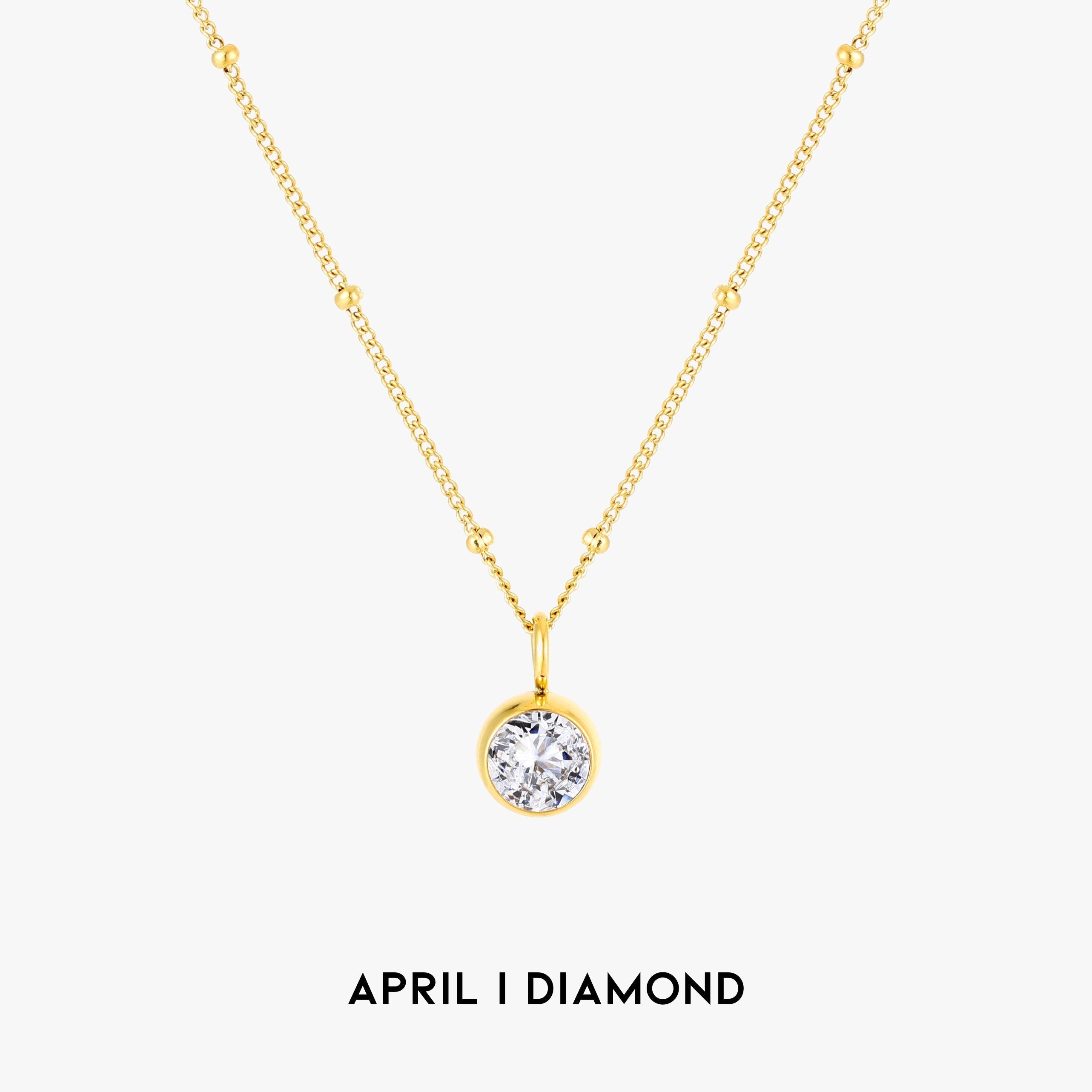 Aurora Birthstone Necklace - Personal & Meaningful