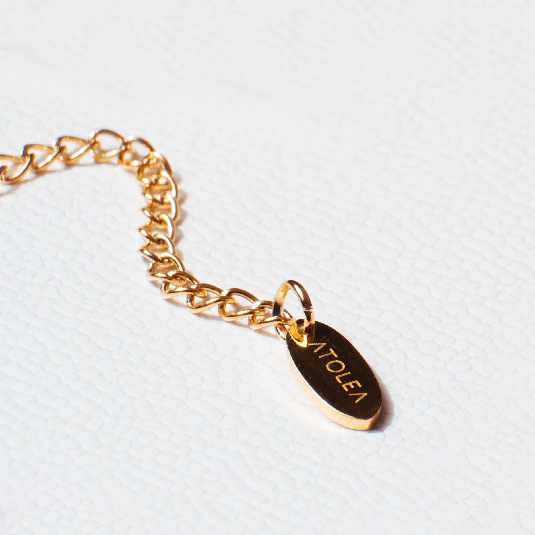 Amalfi - Elegant Figaro Anklet for Women