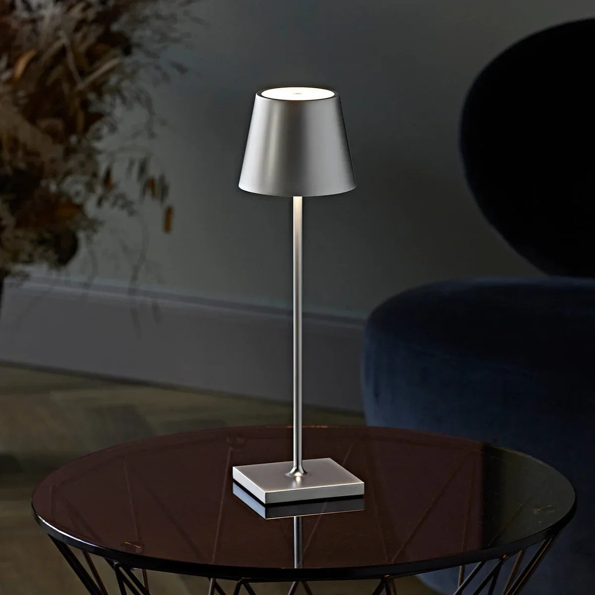 LumiLuxe Table Lamp - Cordless Rechargeable LED Light