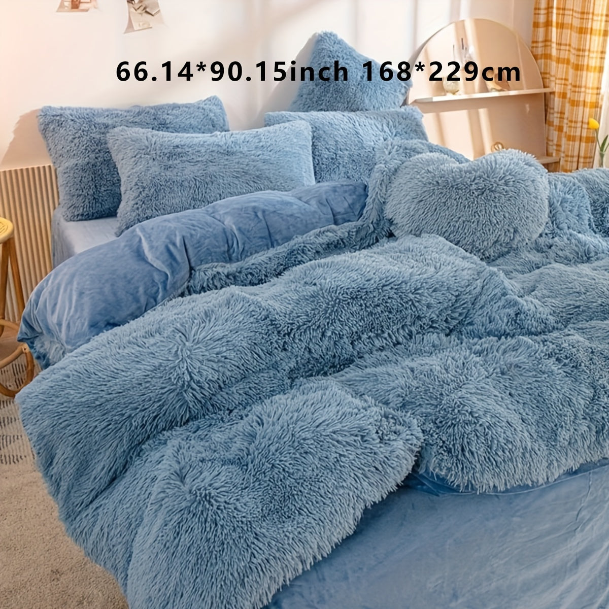 Luxe Velvet Duvet Cover Set - Soft Comfort