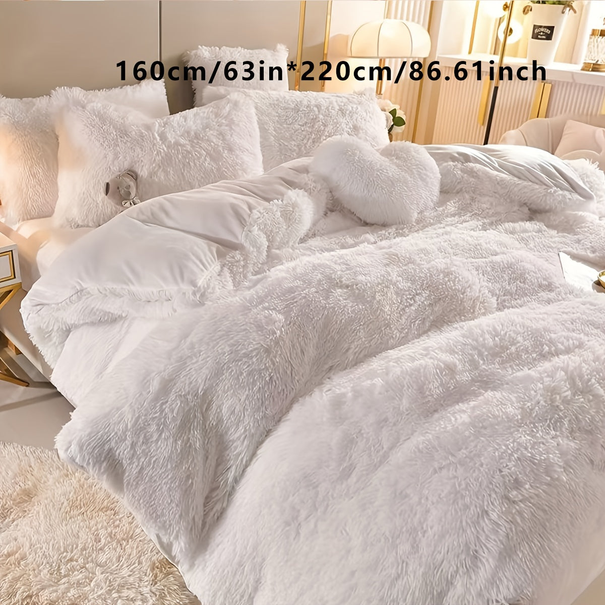 Luxe Velvet Duvet Cover Set - Soft Comfort