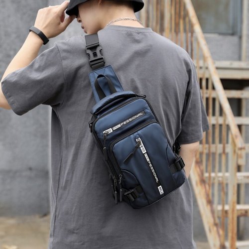 SecureNylon - Waterproof Anti-Theft Shoulder Bag