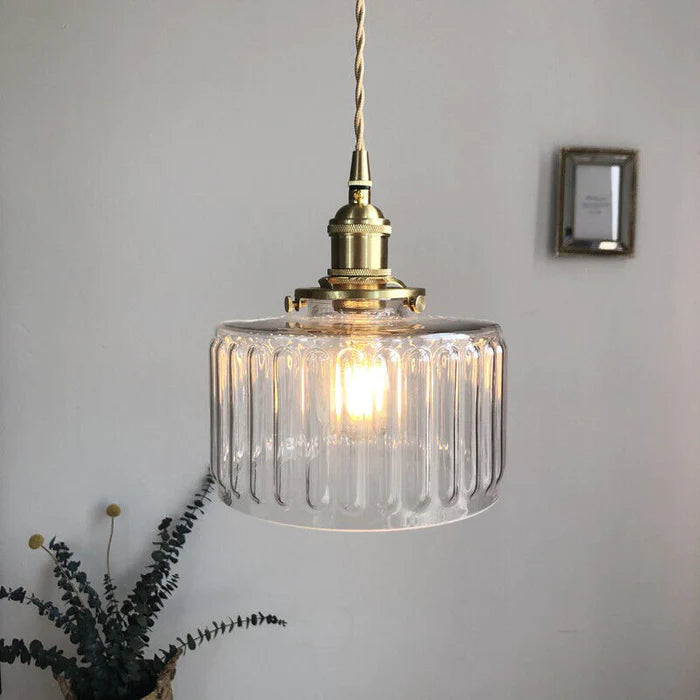 CrystalGlare Crystal Pendant Light - Vintage Glass