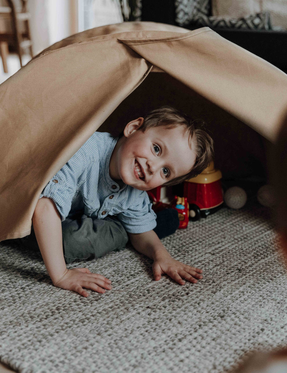 PlayNest - Cotton Play Tent for Climbing Arches