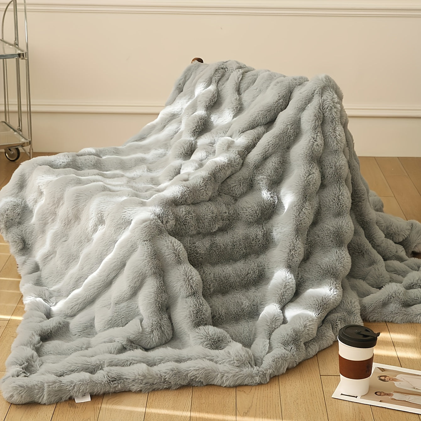 Rabbit Fleece Blanket - Soft & Durable Luxury