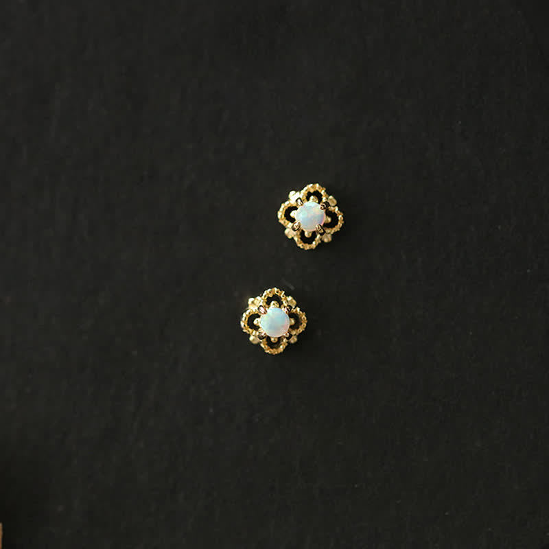 Seraphina - Vintage Opal Earrings for Women