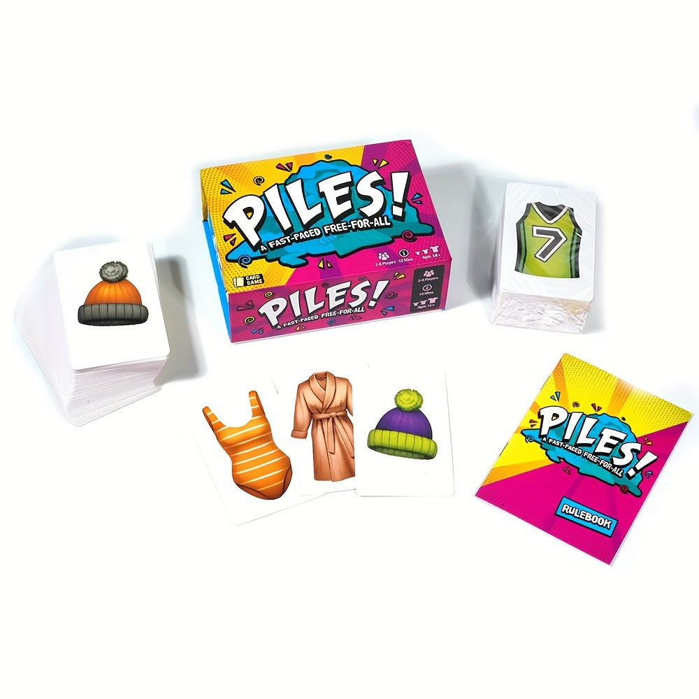 Piles! - Fast-Paced Card Game for Game Nights