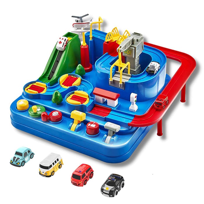 RescueTrack Adventure Set - Educational Toddler Activity Track