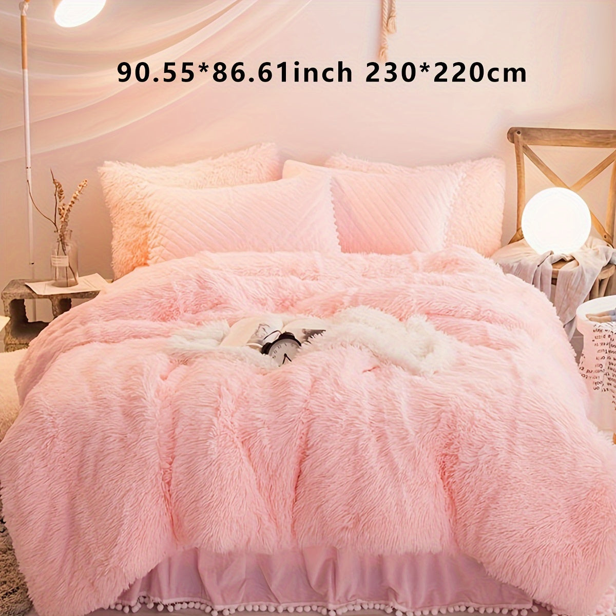 Luxe Velvet Duvet Cover Set - Soft Comfort
