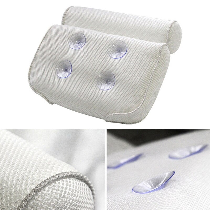 NeckCush Luxe Bath Pillow - Spa Comfort