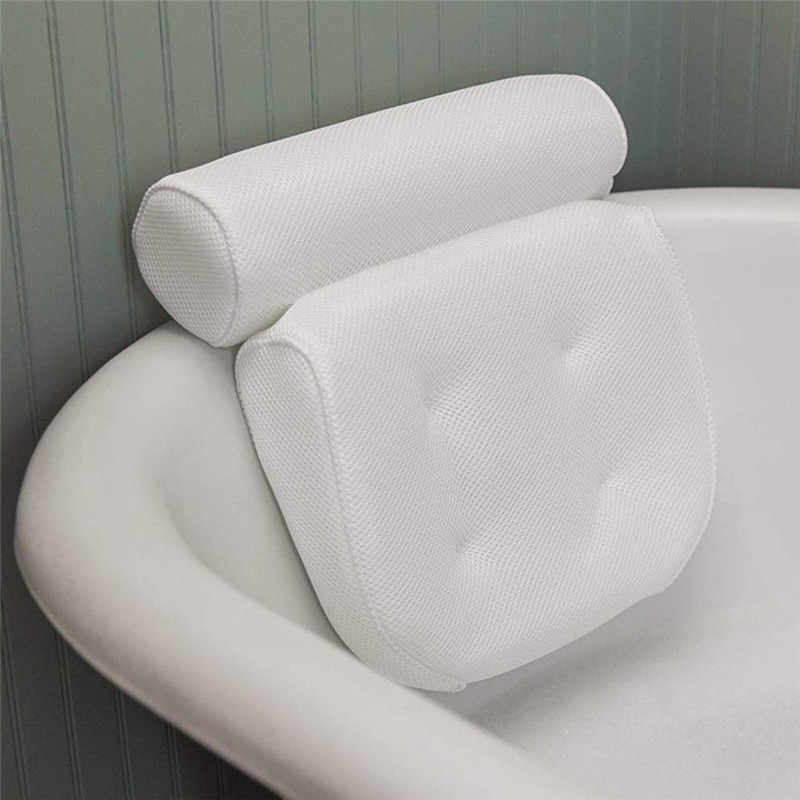 NeckCush Luxe Bath Pillow - Spa Comfort