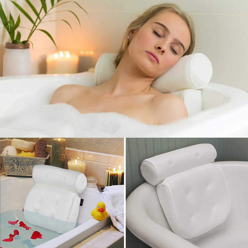 NeckCush Luxe Bath Pillow - Spa Comfort