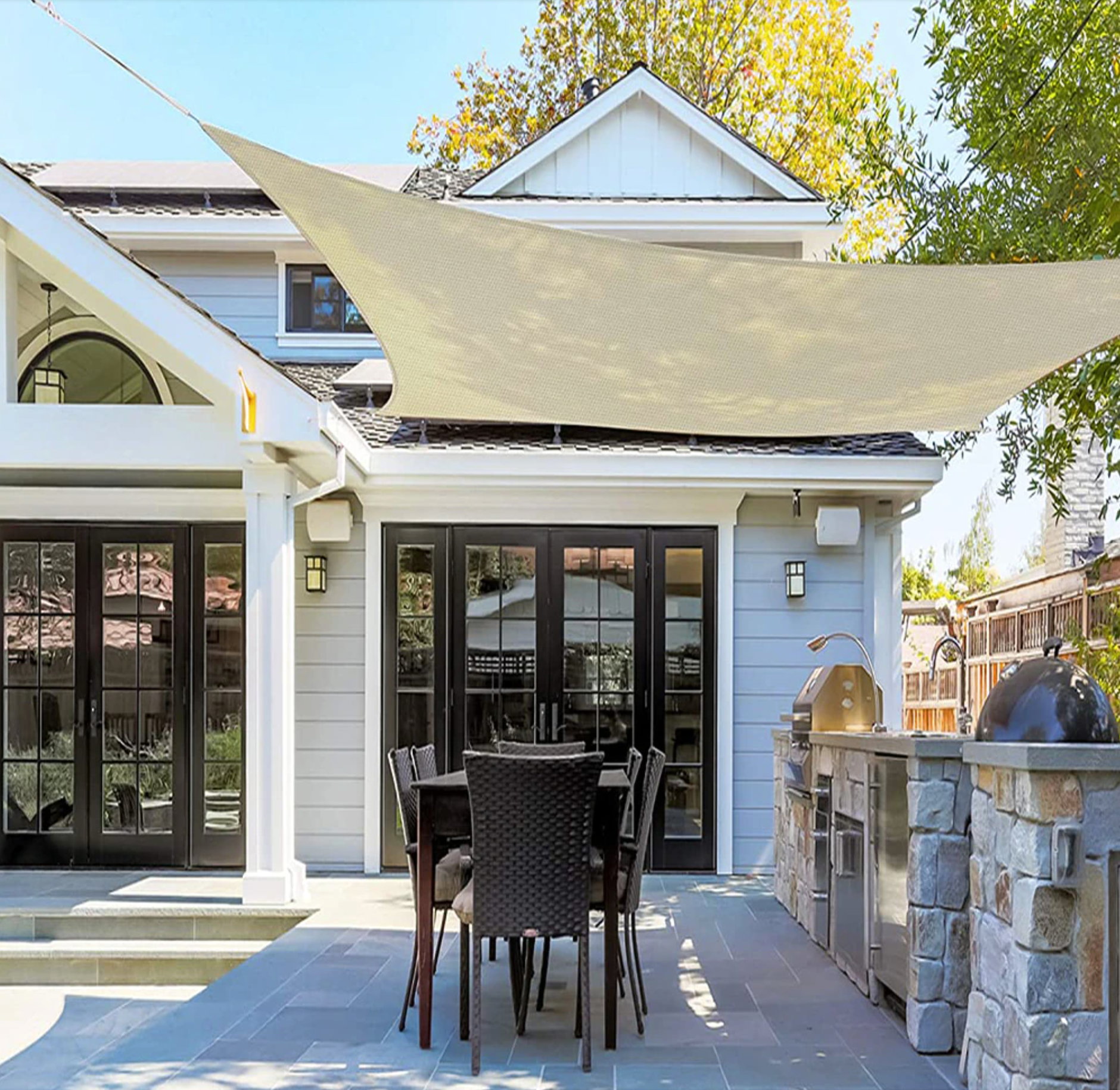 SunShade - Water-Resistant Garden Shade Sail