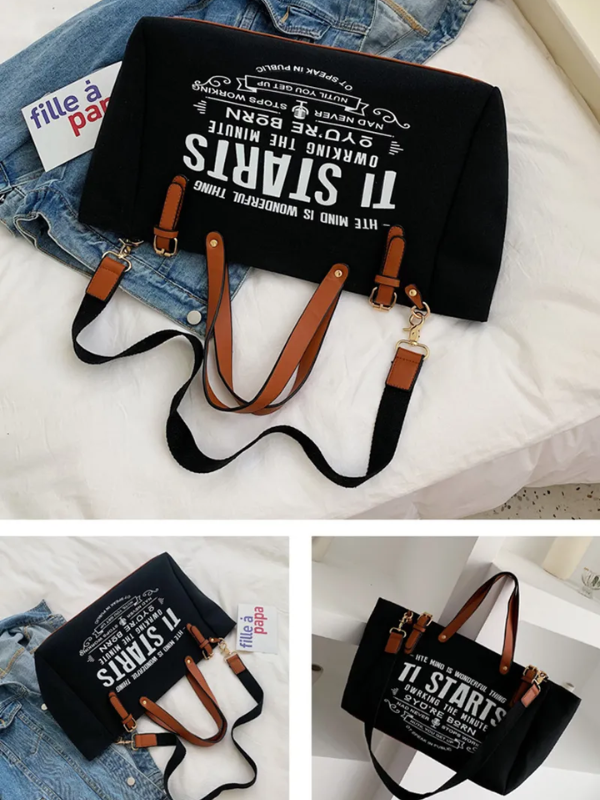 Lexie - Spacious Canvas Tote