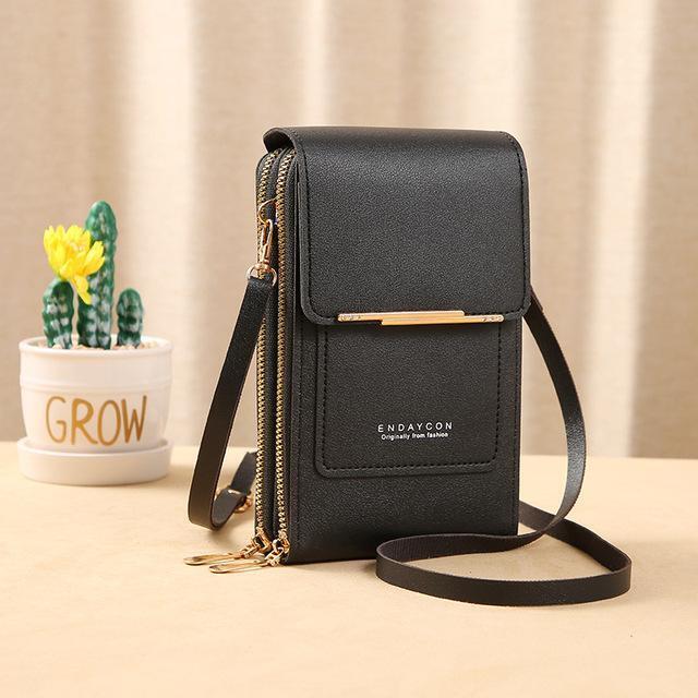 Sonia Wallet - Leather Phone Case with Crossbody Strap